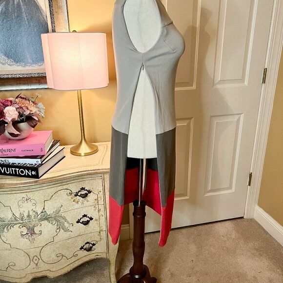 EEUC Diane von Furstenberg Sharby Colorblock Sheath Dress Size 0 - Picture 4 of 4